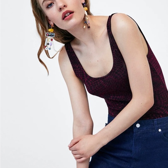 Zara sparkle bodysuit - Picture 5 of 5